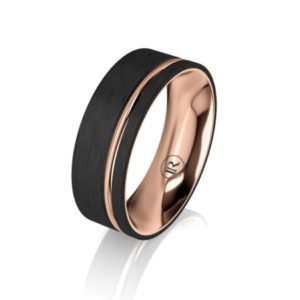 carbon fibre wedding rings