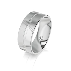 Men's Gold Wedding Rings & Bands - Infinity Rings