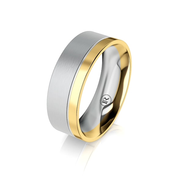 Men's Gold Wedding Rings & Bands - Infinity Rings